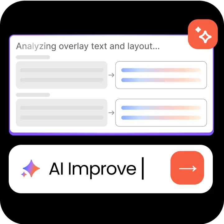 AI Suggests Improvements